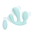Loveline By Shots Kolm-ühes vedeliku silikoon vibrator - Breezy Sinine Loveline By Shots Kolm-ühes vedeliku silikoon vibrator - Breezy Sinine