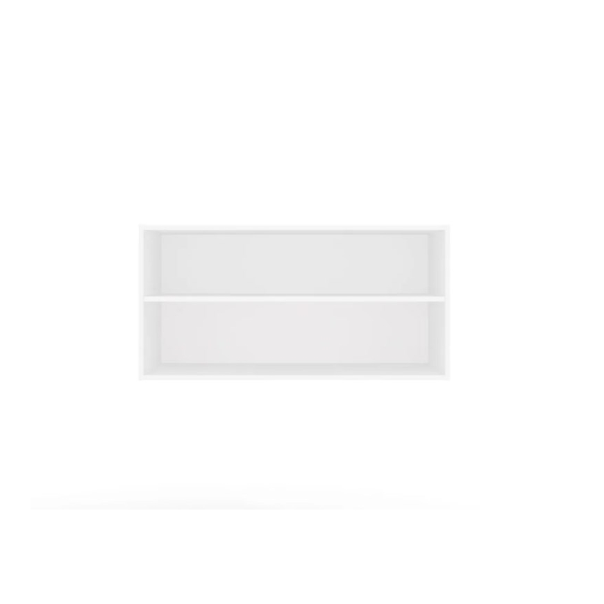 OPENO 100 WHITE Išplėtimo blokas – Modularinė lentyna, 100 cm, miegamajam
