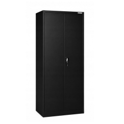 Dzelzs Mate SATURN Metalizēts Noderīgais Skapis 185x90x45 Melns RAL9005