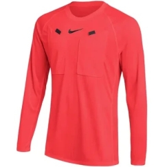 Men's Nike Dri-FIT Referee III Long Sleeve Shirt, Coral Color