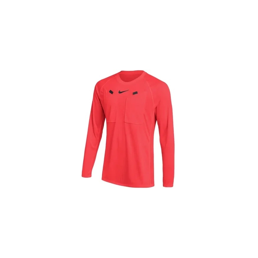 Men's Nike Dri-FIT Referee III Long Sleeve Shirt, Coral Color