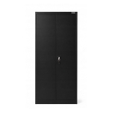 Iron Mate SATURN Metal Utility Cupboard 185x90x45 Black RAL9005 Iron Mate SATURN Metal Utility Cupboard 185x90x45 Black RAL9005