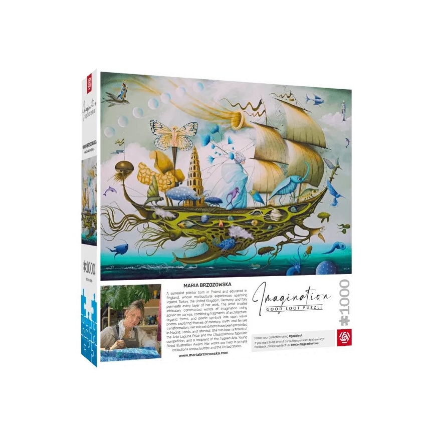 Puzzle Good Loot Imagination - Maria Brzozowska: Marzanna's Farewell 1000 pc(s) – 5