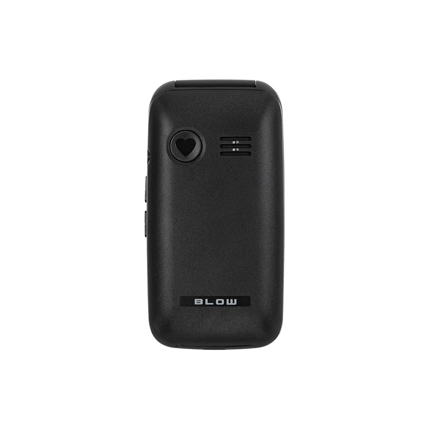BLOW Black Phone for Seniors with a Flip Cover S24 – 5