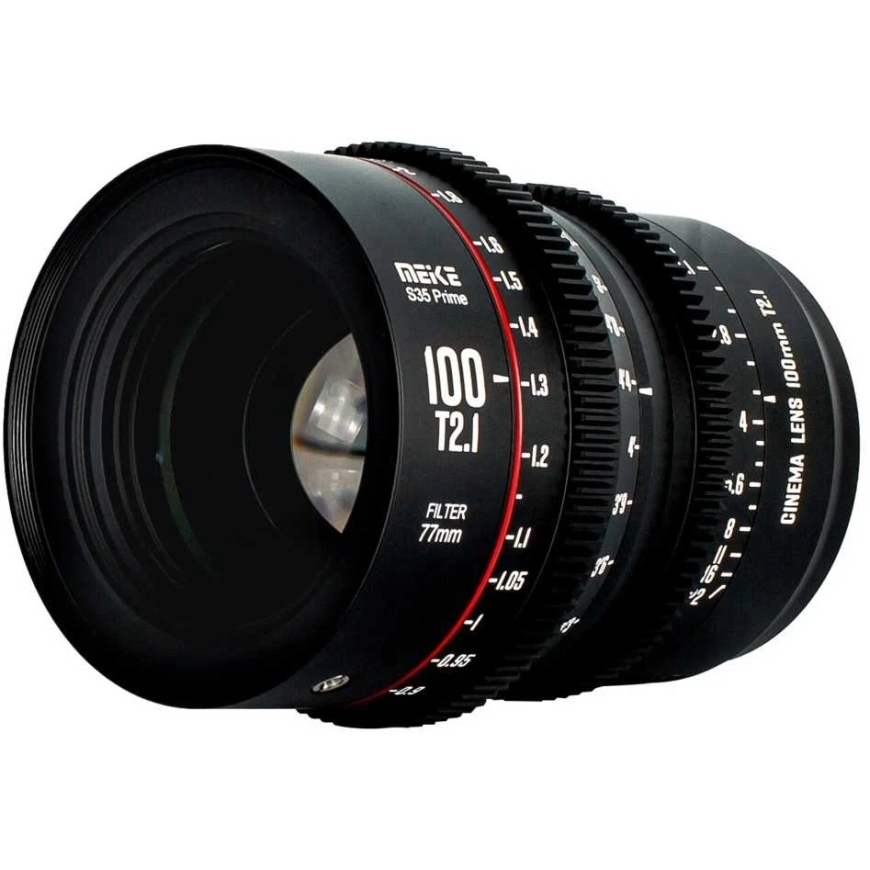 Objektiiv - Meike MK 100mm T2.1 EF montaaž, 0.9m fookus, 12-tera diafragm – 2