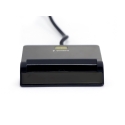 Gembird FD2-SCR USB smart card reader, black Gembird FD2-SCR USB smart card reader, black