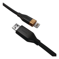 Duracell DRU5022A Lightning-kaapeli 2 m Musta