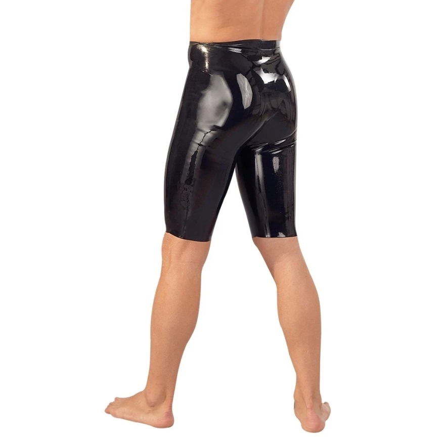 Late X Men's Latex Bicycle Shorts L – 3