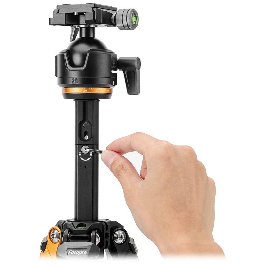 Tripod for Camera - Fotopro Origin Plus + O 8H Carbon 20th Anniversary Edition black / gold – 4