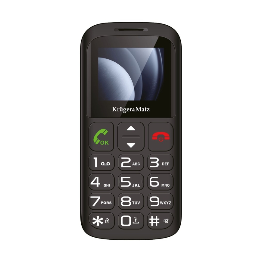 Kruger&Matz Simple 923 4G GSM mobili telefonas vyresnio amžiaus žmonėms – 5
