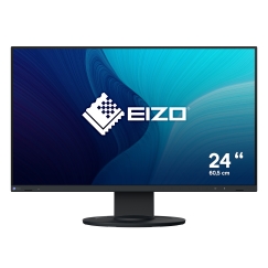 EIZO FlexScan EV2400R-BK tietokoneen litteä näyttö 60,5 cm (23.8") 1920 x 1080 pikseliä Full HD LCD 