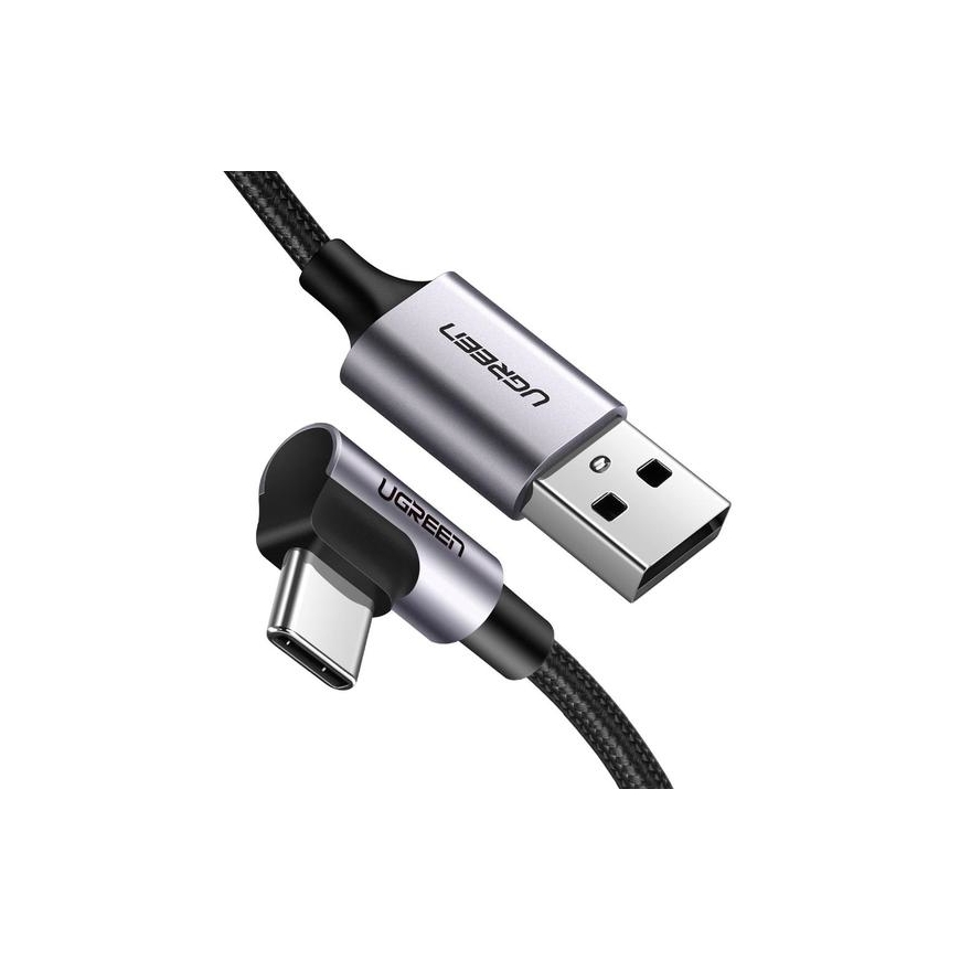 Ugreen 50940 USB cable USB 2.0 5 m USB A USB C 0.48 Gbit/s Black, Silver