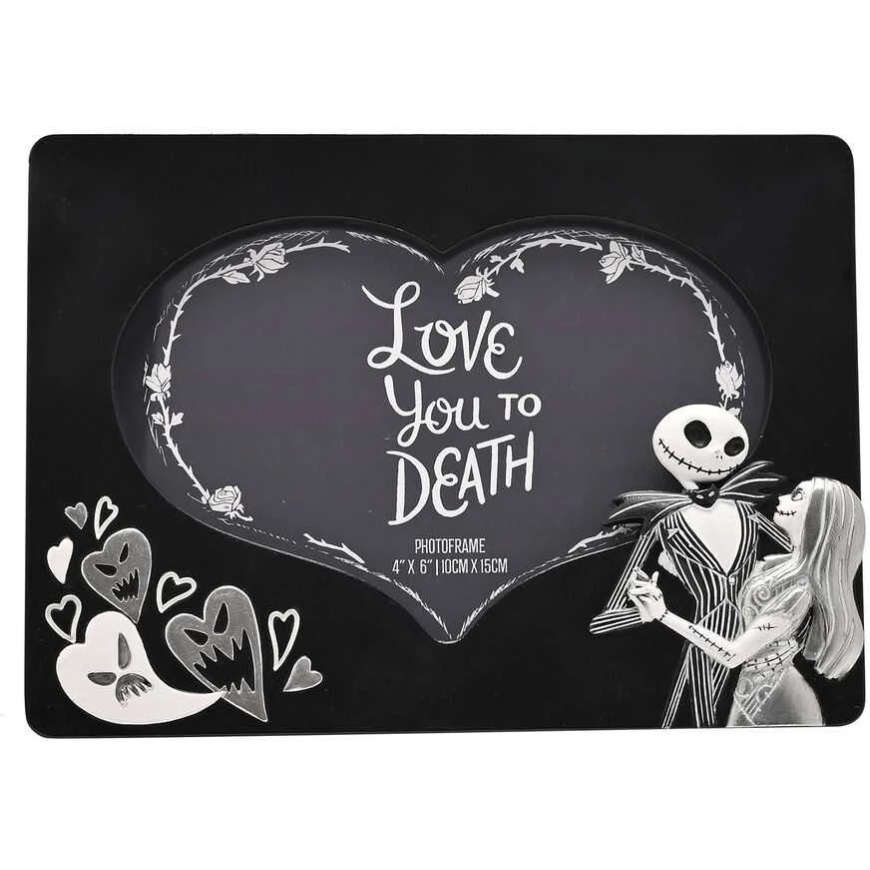 Nuotraukų rėmelis Widdop Co Disney Nightmare Before Christmas Love You to Death photo frame