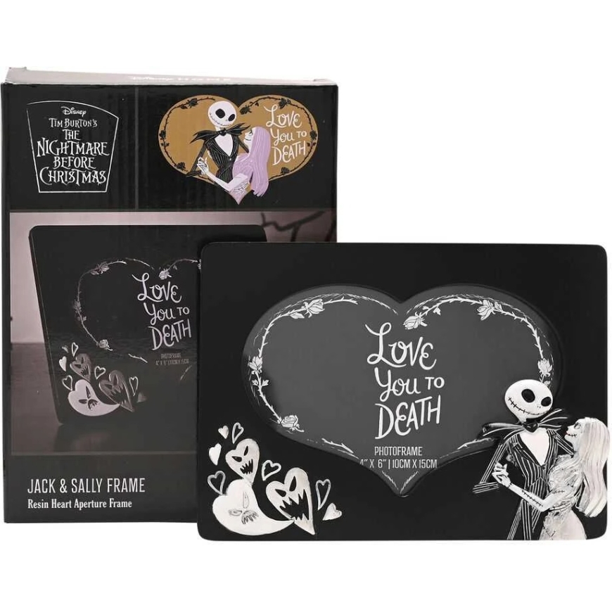 Widdop Co Disney Painajainen ennen joulua Love You to Death valokuvakehys – 3