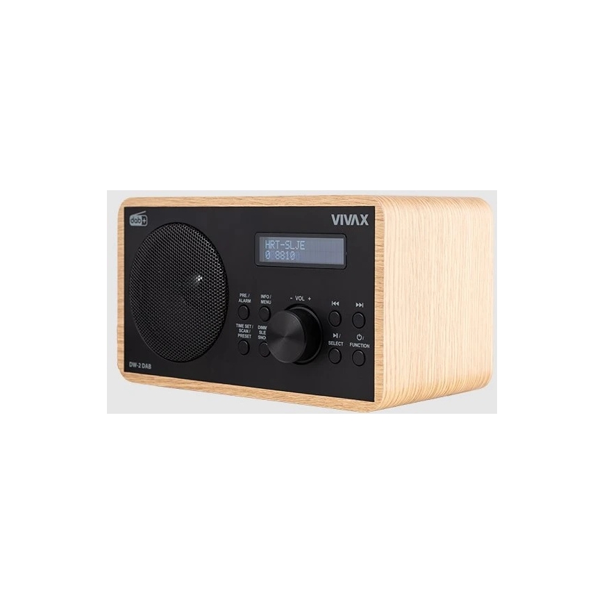 VIVAX DW-2 DAB OAK – 2
