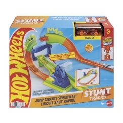 Hot Wheels Stunt Tracks Championship Circuit Challenge mänguautode komplekt