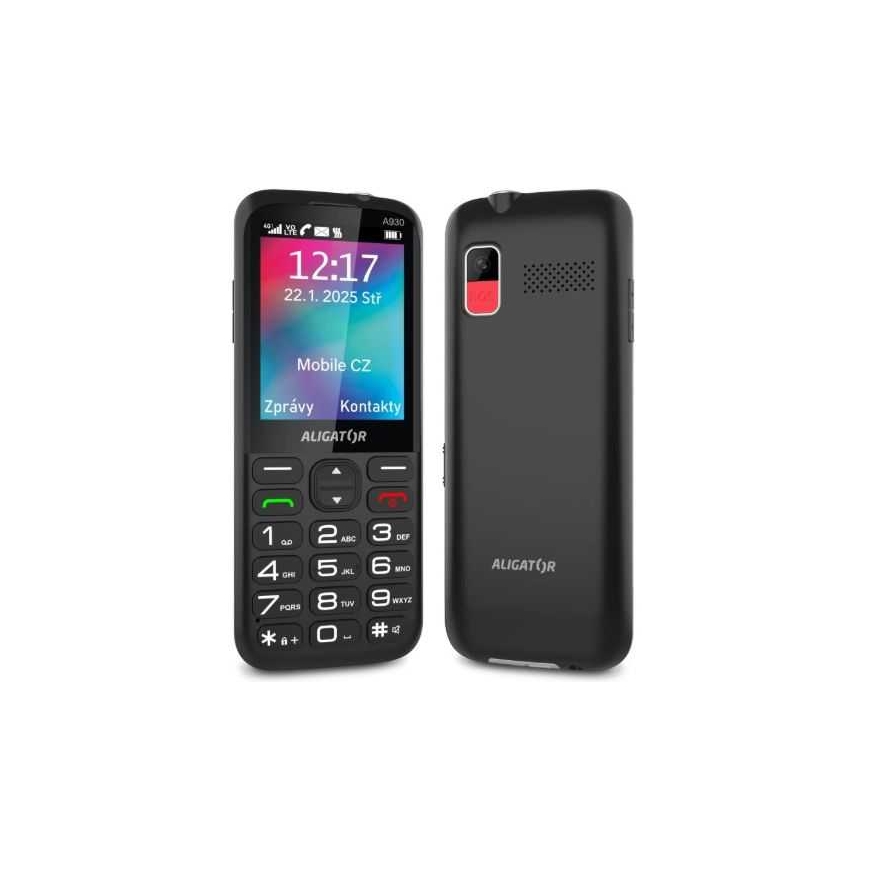 ALIGATOR A930 GPS Melns
