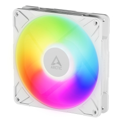 ARCTIC P14 Pro A-RGB (White) 140 mm A-RGB PWM Fan with Cable Splitter