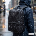 NanoRS Laptop Backpack, 15.6", Black, 41x29x14, Waterproof RS202 B NanoRS Laptop Backpack, 15.6", Black, 41x29x14, Waterproof RS202 B