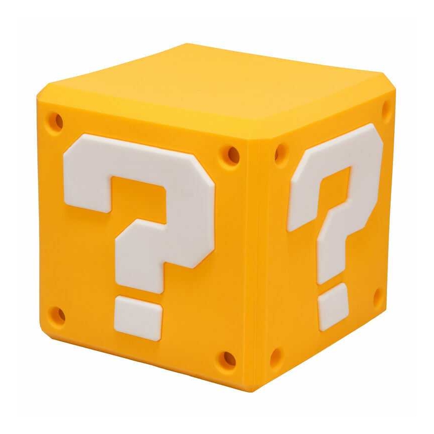 Paladone Klausimo blokas squishy šviesa įkraunama