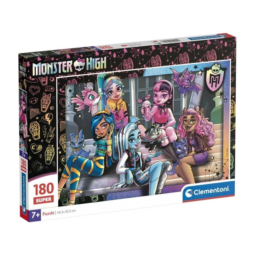 Clementoni Palapeli 180 kpl - Monster High – 2