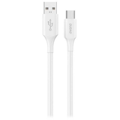 Dudao L2sT USB-A į USB-C 30W 1,2m Baltas