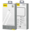 Dudao L2sT USB-A:sta USB-C:hen 30W 1,2m Valkoinen Dudao L2sT USB-A:sta USB-C:hen 30W 1,2m Valkoinen