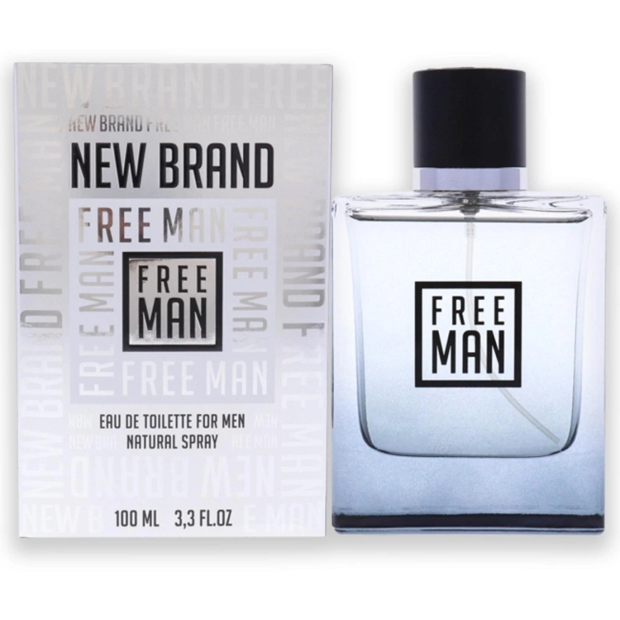 New Brand Parfums New Brand Free Man Eau De Toilette 100 ml
