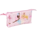 Safta Barbie Ballet kolmekordne pencil case Safta Barbie Ballet kolmekordne pencil case