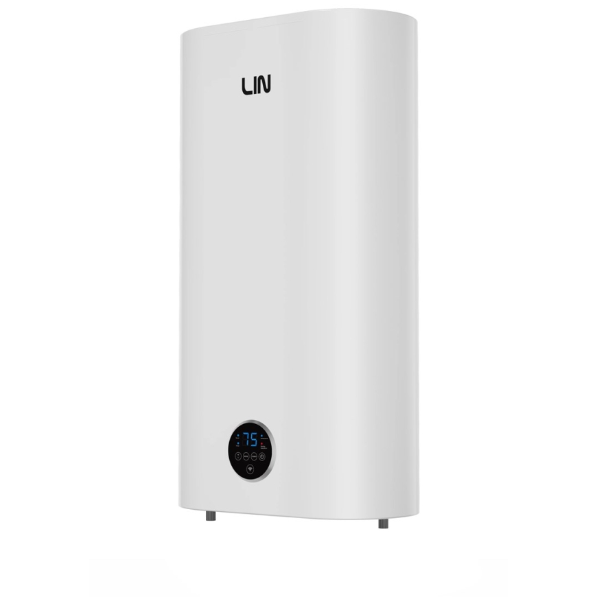 LIN LIFVD1SMWH 100L UNIVERSAL elektriskais ūdens sildītājs, balts, WiFi – 5