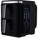 Zyle ZY012AF kuumailmfriteeri, kaks kerrosta, 2800 W, 11 l