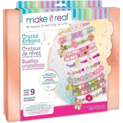 MAKE IT REAL Looduse lood rannekettide valmistamiskomplekt Swarovski kristallidega
