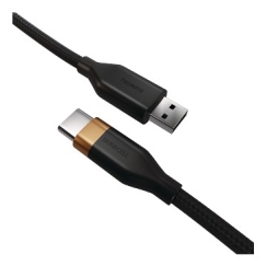 Duracell DRU5011A USB-kaapeli 1 m USB A USB C Musta