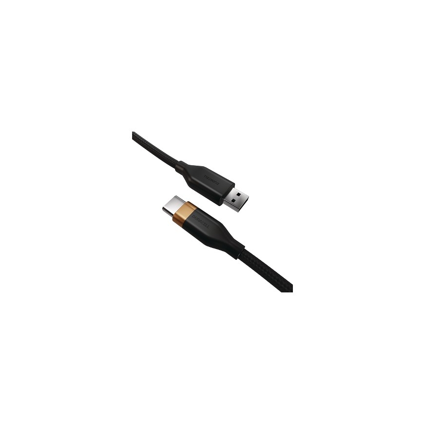 Duracell DRU5011A USB kabelis 1 m USB A USB C Juoda