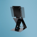 R-Go Tools RGORIDUOBL sülearvuti raam & alus Must 55,9 cm (22")