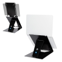 R-Go Tools RGORIDUOBL klēpjdatoru statīvs Melns 55,9 cm (22")
