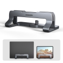 Axagon STND-VG Vertikaler Laptop-Ständer, einstellbare Breite, Aluminium Axagon STND-VG Vertikaler Laptop-Ständer, einstellbare Breite, Aluminium