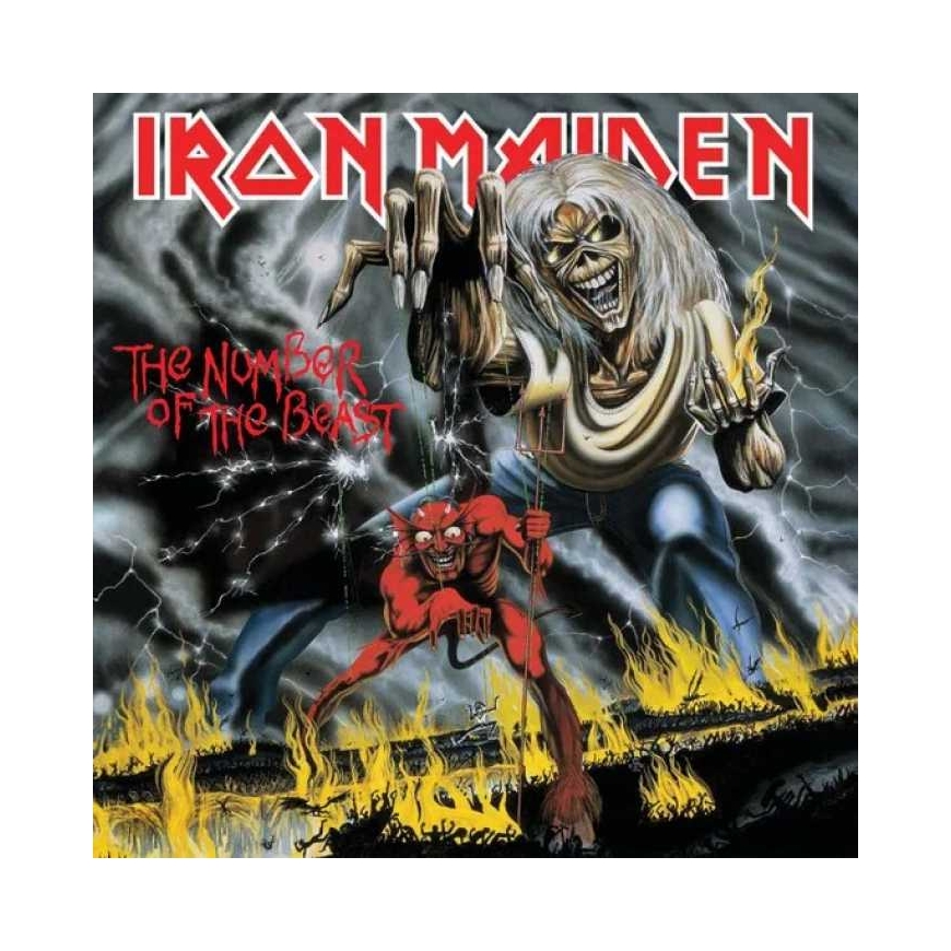 PARLOPHONE IRON MAIDEN "Hirviön Numero" (Uudelleenmasteroitu)