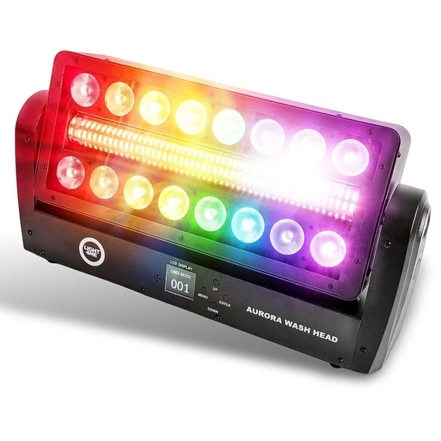„Carruzzo LIGHT4ME AURORA WASH HEAD“ judančio apšvietimo efektas – 3