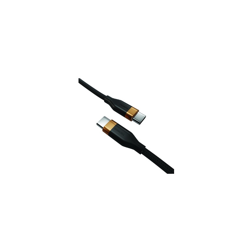 Duracell DRU5010A USB-kaapeli 1 m USB C Musta