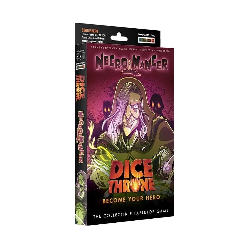 Roxley Games Dice Throne: Nekromantti-sankarin pakka