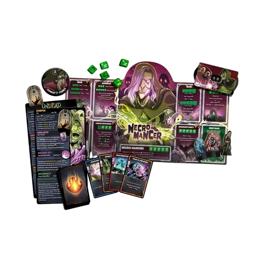 Roxley Games Dice Throne: Набор героев Некроманта – 2