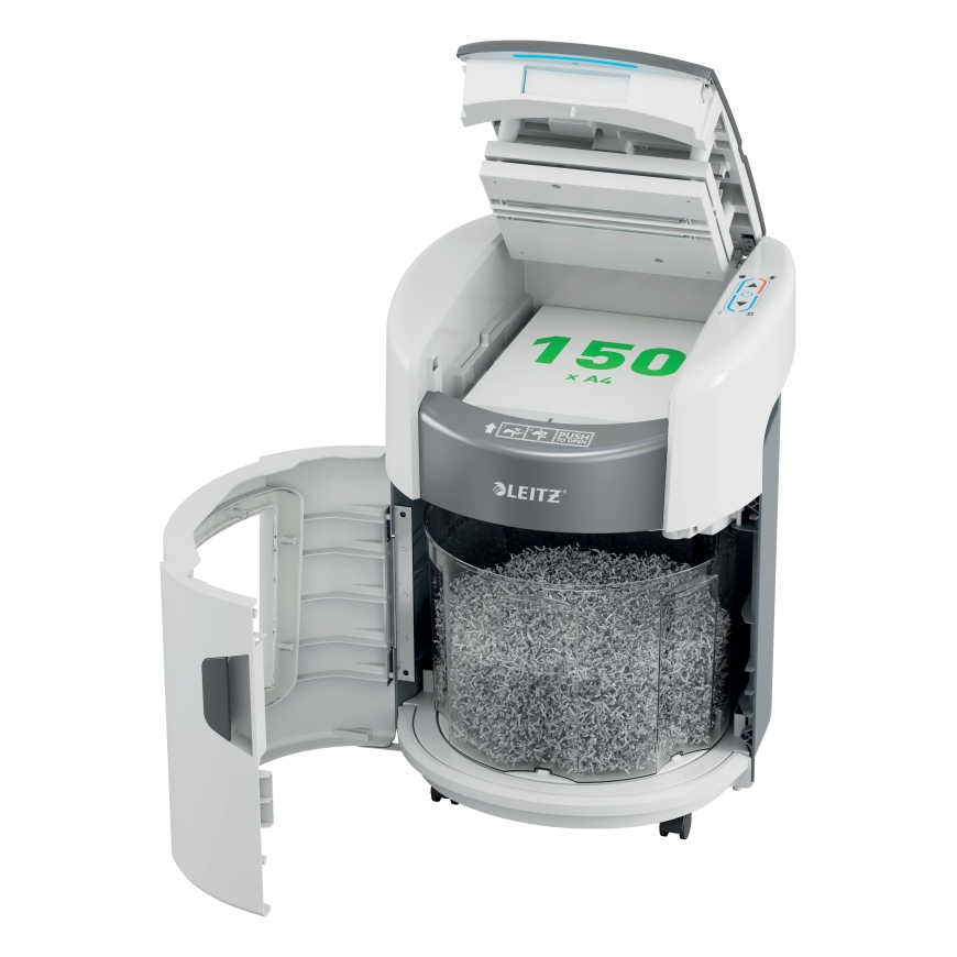 Leitz IQ OptiMax Home Office 150 automātiskais papīra šķērdētājs, P5 – 4