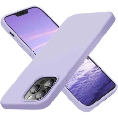 Riff "Мягкий силиконовый чехол для iPhone 15 Pro" Лаванда