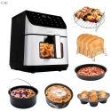 Цифровая фритюрница Tesla AirCook DualHeat QD65 XXL с двойным обогревом Цифровая фритюрница Tesla AirCook DualHeat QD65 XXL с двойным обогревом