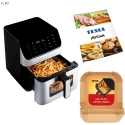 Цифровая фритюрница Tesla AirCook DualHeat QD65 XXL с двойным обогревом Цифровая фритюрница Tesla AirCook DualHeat QD65 XXL с двойным обогревом