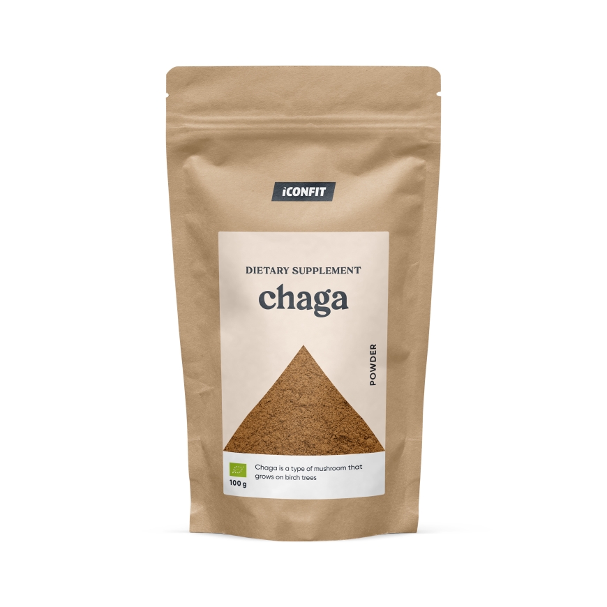 ICONFIT Chagajauhe, luomu, 100 g