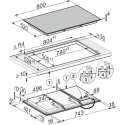 Miele KM 8685-2 FL - puudutuste vabast induktsiooniplaat, 80 cm Miele KM 8685-2 FL - puudutuste vabast induktsiooniplaat, 80 cm