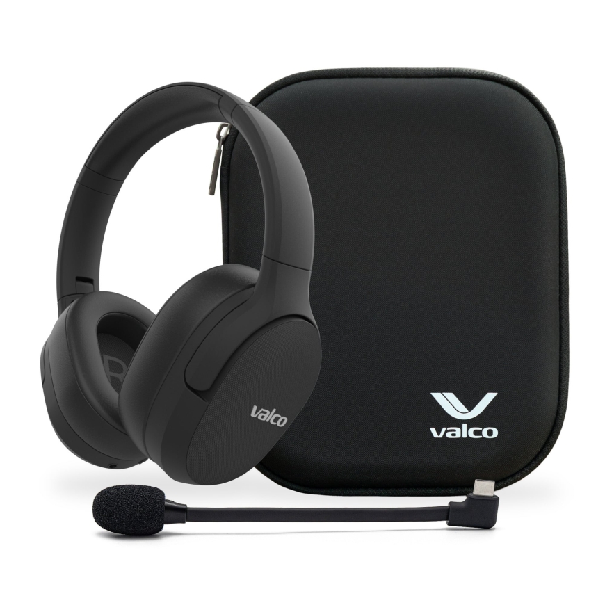 Valco VMK25.2 trokšņu slāpējošās austiņas, Business Edition, melnas
