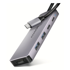 Axagon HMC-5H60 knyginių kompiuterių dokas / jungčių replikatorius Vielinis USB 3.2 Gen 1 (3.1 Gen 1